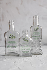 Podziękowania dla Gości Weselnych Butelki/słoiczki z nadrukiem UV podziękowania dla gości weselnych kacówka na alkohol rustykalny prezent dla gości weselnych kolorowy nadruk na butelce1