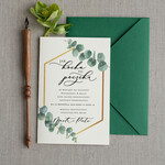 Zmień/Zarezerwuj datę ślubu - save the date Zmień datę Ślubu zmień datę ślubu karta dopasowana do zaproszeń 0