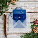 Kartki świąteczne z logo firmy welurowe błyszczące welurowe kartki świąteczne z logo 1