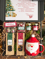 Prezenty oferta dla Firm kubki, filiżanki, kubki termiczne Mikołajowy Kubek w zestawie świątecznym z logo firmy , prezenty biznesowe z kawą i herbatą, upominki na święta dla pracowników i kontrahentów, personalizowane prezenty firmowe, zestawy świąteczne z logo,2