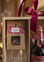 Prezenty oferta dla Firm zestawy na rozgrzewkę Prezent od firmy na święta w drewnianej skrzynce, ekskluzywne prezenty firmowe, eleganckie paczki od firmy, paczki prezentowe 1