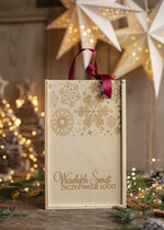 Prezenty oferta dla Firm zestawy na rozgrzewkę Prezent od firmy na święta w drewnianej skrzynce, ekskluzywne prezenty firmowe, eleganckie paczki od firmy, paczki prezentowe 3