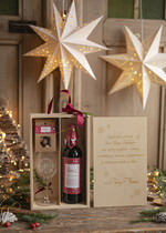 Prezenty oferta dla Firm zestawy na rozgrzewkę Prezent od firmy na święta grzaniec w drewnianej skrzynce, ekskluzywne prezenty firmowe, eleganckie paczki od firmy, paczki prezentowe1