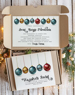 Prezenty oferta dla Firm kawa  herbata miód Prezenty na Boże Narodzenie dla klientów, bożonarodzeniowy prezent biznesowy dla firm z kawą  i  herbatą, paczki na święta dla pracowników, upominek biznesowy box swiąteczny zestaw z logo 2