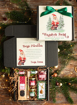 Prezenty oferta dla Firm kawa  herbata miód Prezenty świąteczne dla klientów biznesowych, eleganckie prezenty bożonarodzeniowe z miodami od firm z logo, prezent świąteczny dla pracowników, firmowe zestawy świąteczne2