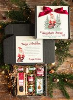 Prezenty oferta dla Firm kawa  herbata miód Prezenty świąteczne dla klientów biznesowych, eleganckie prezenty bożonarodzeniowe z miodami od firm z logo, prezent świąteczny dla pracowników, firmowe zestawy świąteczne0