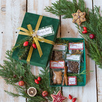 Prezenty oferta dla Firm kawa  herbata miód prezent z okazji bożego narodzenia zestaw świąteczny dla firm pudełko z herbatą i kawą    0