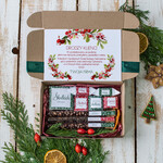 Prezenty oferta dla Firm kawa  herbata miód Prezenty świąteczne dla firm, ręcznie opakowane zestawy aromatyzowana herbata i kawa1