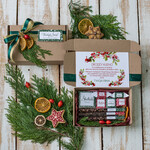 Prezenty oferta dla Firm kawa  herbata miód Prezenty świąteczne dla firm, ręcznie opakowane zestawy aromatyzowana herbata i kawa0