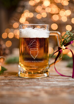 Prezenty oferta dla Firm zestawy do piwa świąteczny upominek z logo firmy kufel na piwo 1