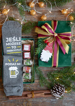 Prezenty oferta dla Firm zestawy skarpetki, koszulki z nadrukiem Prezenty świąteczne dla firm, Prezent dla pracownika śmieszne skarpetki0