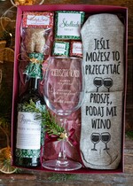 prezenty dla niej zestawy do grzańca wyjątkowy pomysł na prezent dla babci na święta, kieliszek z grawerem3