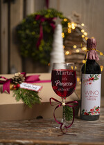 prezenty dla niej zestawy do grzańca pomysł na praktyczny prezent dla mamy pod choinkę, kieliszek z grawerem0