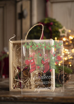 prezenty dla niej zestawy do grzańca romantyczny prezent dla żony na święta, kieliszek w zestawie z rozgrzewającym trunkiem2