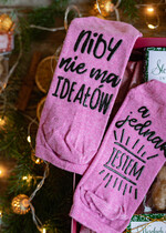 prezenty dla niej zestawy do grzańca zestaw świąteczny upominki na boże narodzenie dla siostry butelka z bąbelkami i słodkości 2