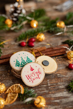 Prezenty oferta dla Firm drobne prezenty dla firm Prezenty świąteczne dla firm drewniany magnes na lodówkę1