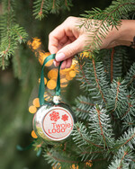 Prezenty oferta dla Firm drobne prezenty dla firm Prezent Biznesowy Na Święta z Logo Ekskluzywna Bombka z logo na choinkę z Logo Firmy, firmowa bombka choinkowa z logo1