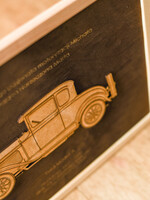 prezenty dla niego Puzzle, drewniane skrzynie, skarbonki wyjątkowy prezent na święta dla taty obrazek z autem    2