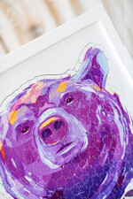 prezenty dla niego Puzzle, drewniane skrzynie, skarbonki prezenty świąteczne dla brata puzzle niedźwiedź   1