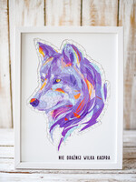 prezenty dla niego Puzzle, drewniane skrzynie, skarbonki fajny pomysł na prezent dla męża puzzle wilk    0