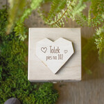 prezenty dla niej bransoletki szczęścia  wyjątkowy prezent dla narzeczonej pod choinkę drewniana bransoletka szczęścia   3