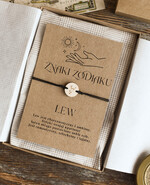 prezenty dla niej bransoletki szczęścia  Bransoletka drewniana znak zodiaku Super Pomysłna Prezent dla dziewczyny Drewniana Bransoletka Upominek dla córki1