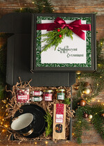 Prezenty indywidualne  zestawy z kubkiem i filiżanką praktyczny świąteczny dla niej pod choinkę, ciekawy prezenty dla mamy na swieta, box filiżanka i zestaw do kawy herbaty dla dziewczyny, bozonarodzeniowy prezent dla mamy0