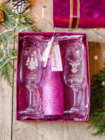 Prezenty indywidualne  zestawy do grzańca, piwa, szampana  fajne prezenty pod choinkę dla Par grawerowane szampanówki 2