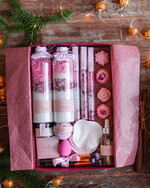 prezenty dla niej zestawy kosmetyczne  wyjątkowy pomysł na prezent dla babci na święta, zestaw kosmetyków do kąpieli3