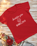 Prezenty indywidualne  koszulki świąteczne koszulki z nadrukiem różne rozmiary, zestaw świątecznych koszulek, koszulka świąteczna z nadrukiem,  prezent na święta koszulka z nadrukiem 2