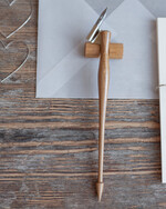 prezenty dla niej kaligrafia prezent na swieta zestaw papterii wraz z piekna debowa obsadka 7