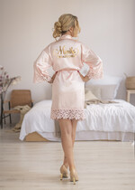 Prezenty dla świadków boxy prezentowy dla Świadkowej, prośba o świadkowanie  box prezentowy dla druhny satynowy szlafrok z koronką prośba o świadkowanie 5