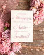 Prezenty dla świadków boxy prezentowe dla Świadkowej, prośba o świadkowanie  Czy zostaniesz moją świadkową, pomysł na prośbę o świadkowanie zestaw kosmetyków dla świadkowej 3