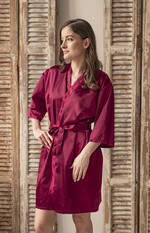 Prezenty dla świadków boxy prezentowy dla Świadkowej, prośba o świadkowanie  czy zostaniesz moją świadkową pomysł na prezent dla świadkowej, Box prezentowy dla świadkowej z bordowym szlafrokiem, zestaw prezentowy dla druhny13