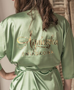 Prezenty dla świadków boxy prezentowy dla Świadkowej, prośba o świadkowanie  prezent dla druhny, pomysł na prezent dla świadkowej, Box prezentowy dla świadkowej, szlafrok w kolorze miętowym, zestaw prezentowy dla druhny7