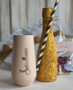 Prezenty dla świadków boxy prezentowe dla Świadkowej, prośba o świadkowanie  prośba o świadkowanie pomysł na prezent dla świadkowej brokatowy szampan, box prezentowy dla świadkowej kubek szampanówka, prezenty dla świadków2