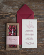 Prezenty dla Babci i Dziadka Prezenty dla Babci super prezent dla babci Magnes na lodówkę Kartka i Czekolada  2