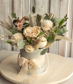 Prezenty dla Babci i Dziadka Prezenty dla Babci prezent na dzień babci flowerbox z suszonych kwiatów, prezent urodzinowy dla babci, podziękowanie dla babci, podziękowanie dla dziadków na weselu 1