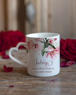 Prezenty dla Babci i Dziadka Prezenty dla Babci Prezent z okazji Dnia Babci Kubek z dedykcją Zestaw rozgrzwajacą Herbatą Dla Babci 1