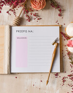 Prezenty dla Babci i Dziadka Prezenty dla Babci Prezent Dla Babci Zestaw w Welurowym pudełku Przepisnik Kuchenny grawerowany walek i czekoladki4