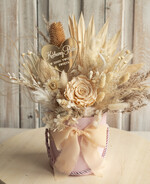 Prezenty dla Babci i Dziadka Prezenty dla Babci pomysł na prezent na dzień babci flowerbox z suszonych kwiatów, prezent urodzinowy dla babci, podziękowanie dla babci, podziękowanie dla dziadków na weselu4