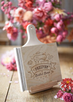 Prezenty dla Babci i Dziadka Prezenty dla Babci Prezent Dla Babci Przepisnik Kuchenny drewniany z grawerem 1