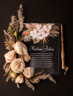 Prezenty dla Babci i Dziadka Prezenty dla Babci Przeźroczysta  Kartka z życzeniami na Dzień Babci w Pudełku z Dedykacją1