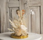 Prezenty dla Babci i Dziadka Prezenty dla Babci flowerbox, pomysł na prezent prezent dla babci kwiaty w kopule kompozycja z kwiatów suszonych wieczne roze,  prezent dla babci bukiet z suszonych kwiatów1