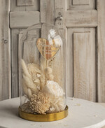 Prezenty dla Babci i Dziadka Prezenty dla Babci flowerbox, pomysł na prezent prezent dla babci kwiaty w kopule kompozycja z kwiatów suszonych wieczne roze,  prezent dla babci bukiet z suszonych kwiatów10