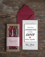 Prezenty dla Babci i Dziadka Zestawy Pezentowe Dla Dziadków  Super  prezent dla dziadków  Magnes Kartka i Czekolada na Dzień Babci i Dziadka0