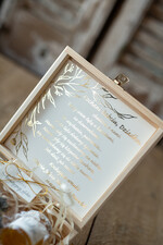 Prezenty dla Babci i Dziadka Zestawy Pezentowe Dla Dziadków   Pomysł na Prezent dla Babci i Dziadka Zestaw prezentowy dla Dziadków szkatułka grawerowana z miodzikami, prezent na dzień babci i dziadka2