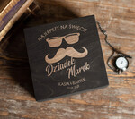 Prezenty dla Babci i Dziadka Prezenty dla Dziadka Prezent na dzień Dziadka grawerowana piersiówka  w Skrzynce Zyczenia dla dziadka w środku1