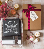 Prezenty dla Babci i Dziadka Prezenty dla Dziadka  prezent z okazji dnia Dziadka fartuch z dedykacją młynek do soli i pieprzu 0