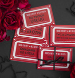 Walentynki prezent na walentynki dla Niej  Welurowe serce prezent na Walentynki, co dać dziewczynie na Walentynki, Walentynkowy prezent dla żony, box Walentynkowy, pudełko prezentowe na Walentynki4